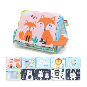 Baby Cloth Book with Mirror