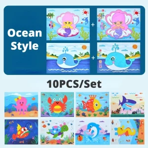 Kids Ocean Foam Puzzle Set